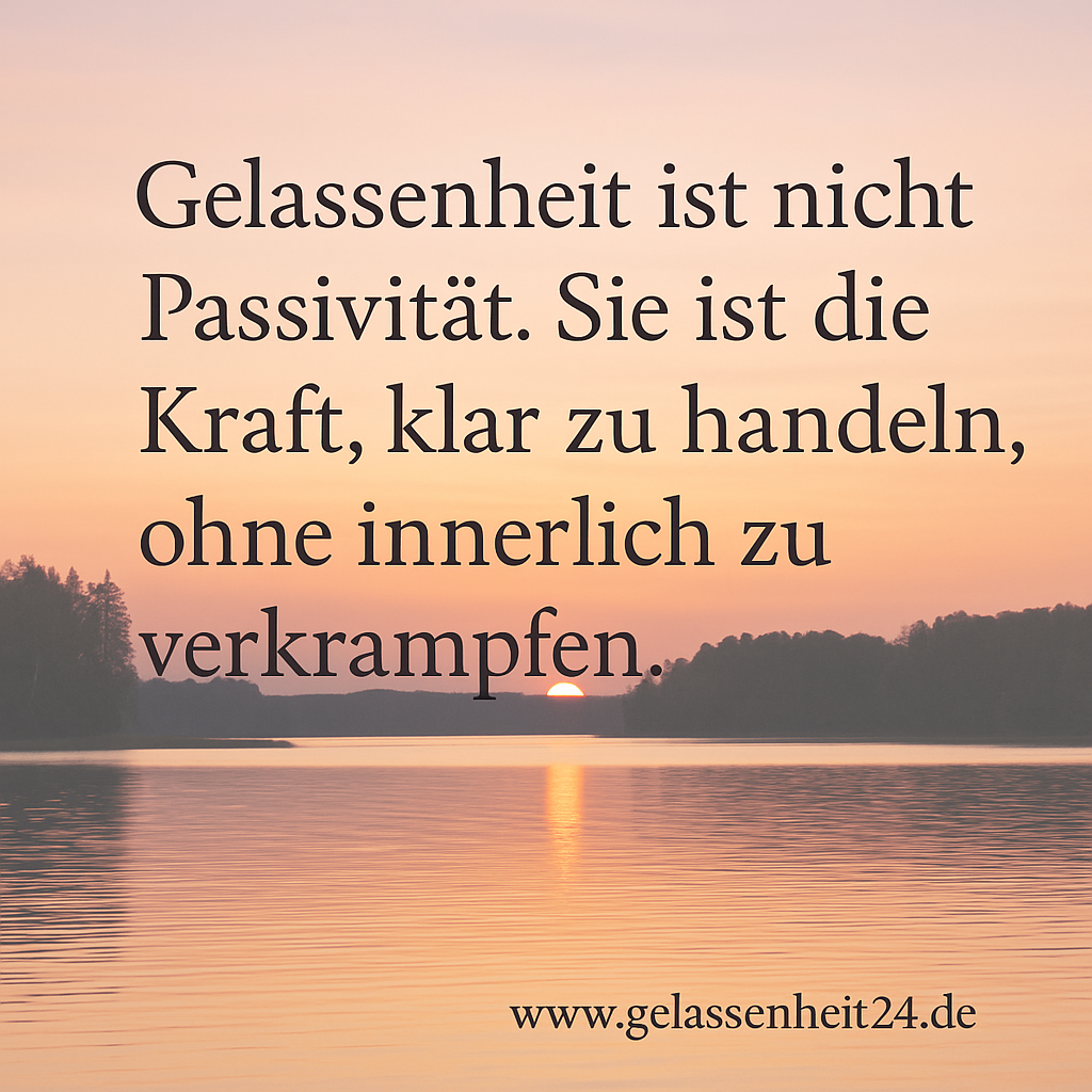 Gelassenheit Spruch 6