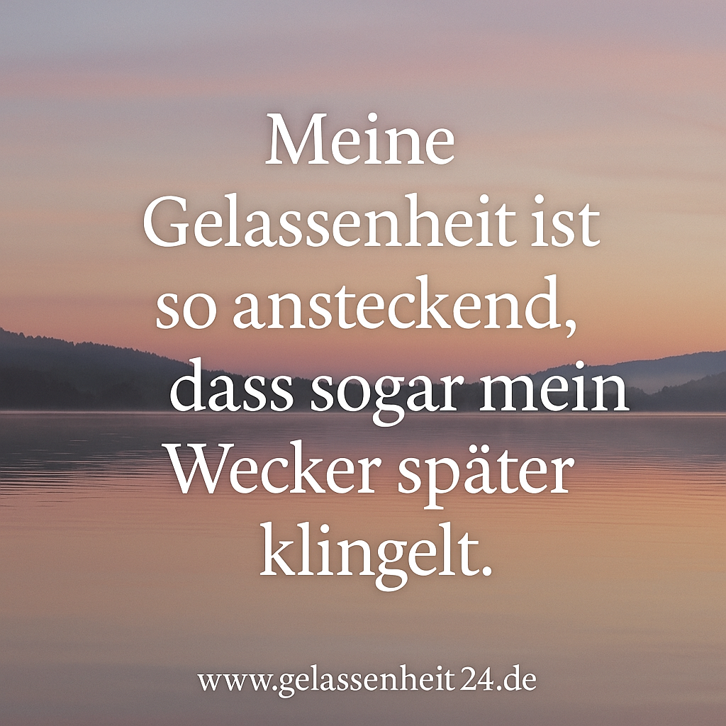 Gelassenheit Spruch 12